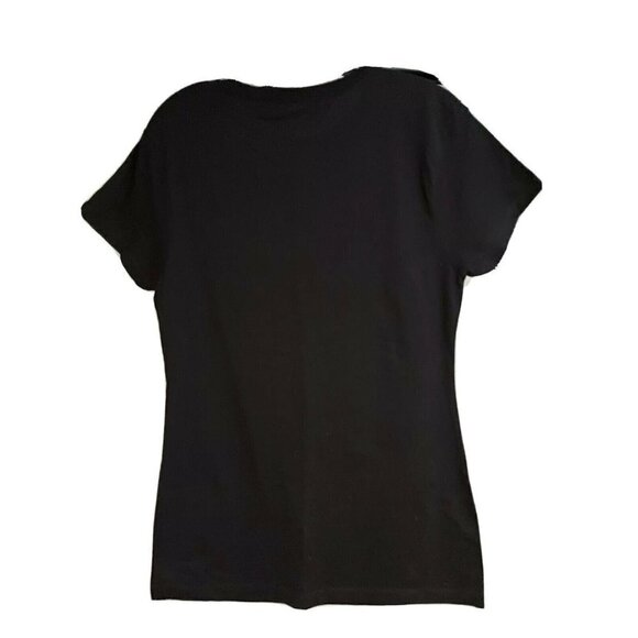 Teefury Black Graphic Fitted T-Shirt Medium Stretch Superhero Comic Book Cotton - Picture 2 of 5